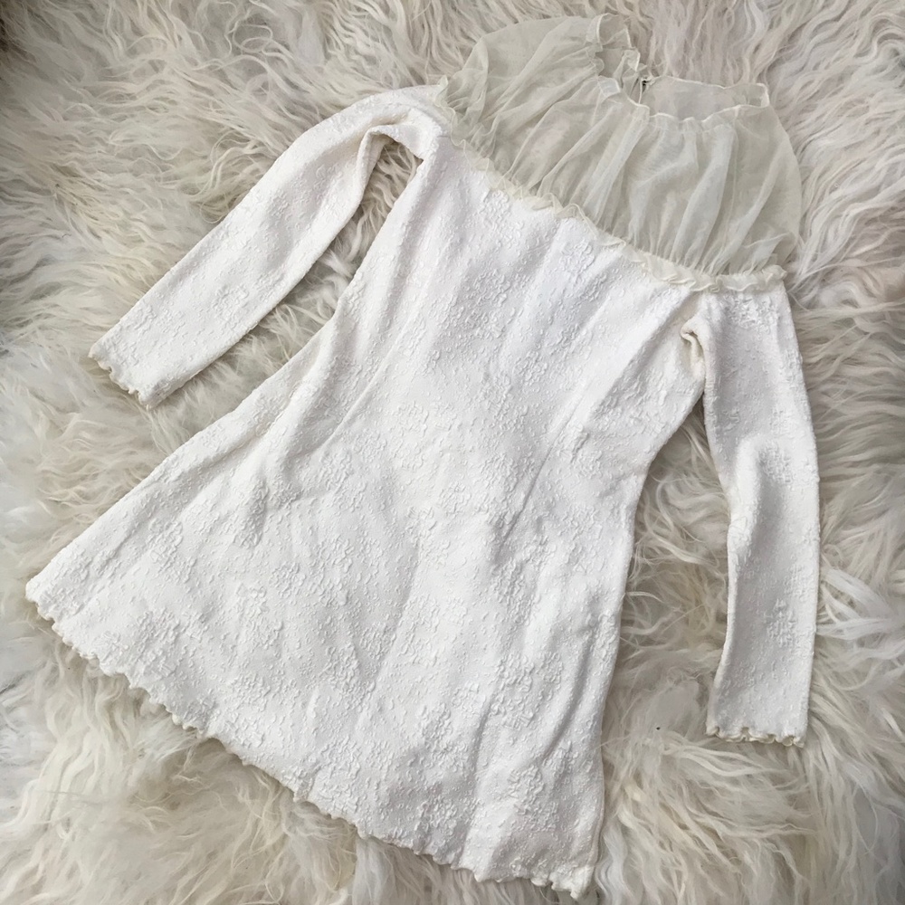 OPENING CEREMONY Textured Mini Dress